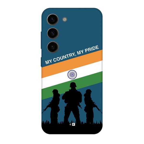 My Country My Pride Back Case for Galaxy S23