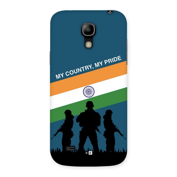 My Country My Pride Back Case for Galaxy S4 Mini