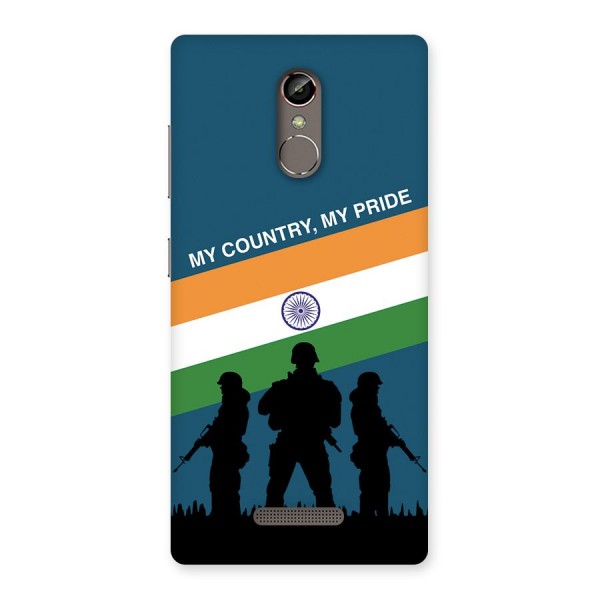 My Country My Pride Back Case for Gionee S6s