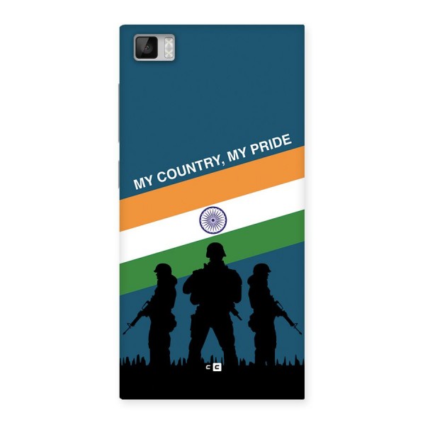 My Country My Pride Back Case for Mi3