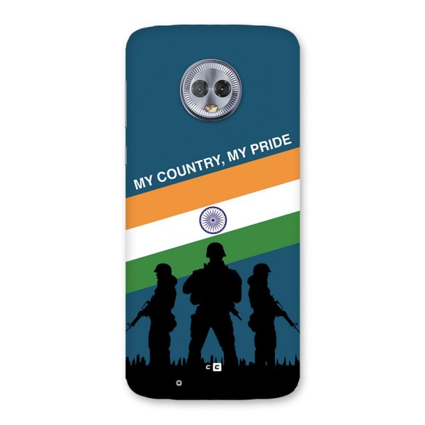 My Country My Pride Back Case for Moto G6