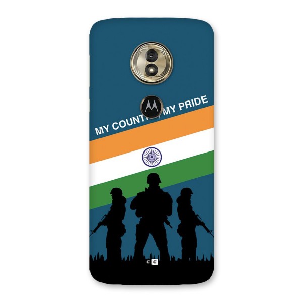 My Country My Pride Back Case for Moto G6 Play