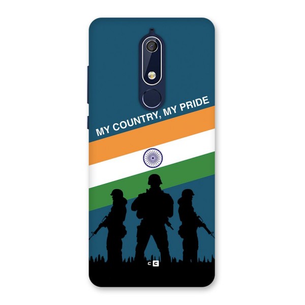 My Country My Pride Back Case for Nokia 5.1