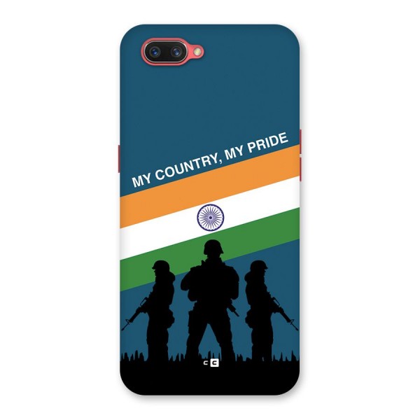 My Country My Pride Back Case for Oppo A3s