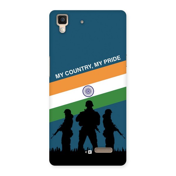 My Country My Pride Back Case for Oppo R7