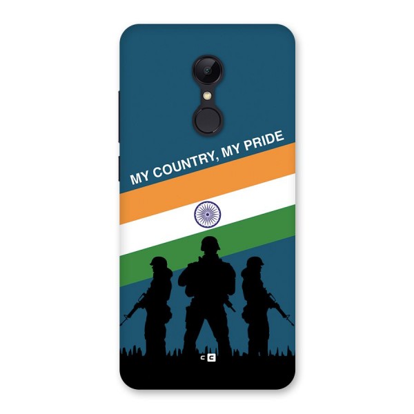 My Country My Pride Back Case for Redmi 5