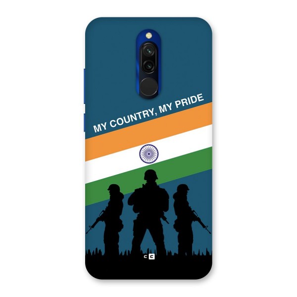 My Country My Pride Back Case for Redmi 8