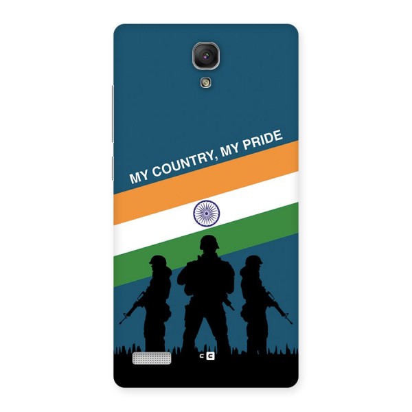 My Country My Pride Back Case for Redmi Note