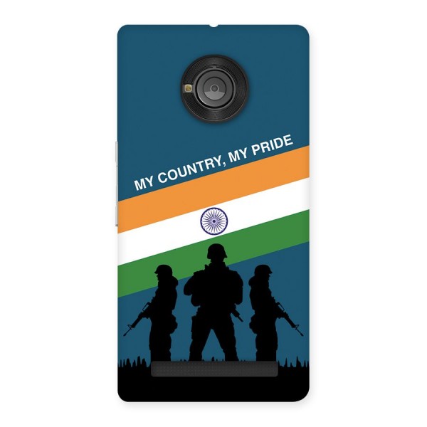 My Country My Pride Back Case for Yuphoria