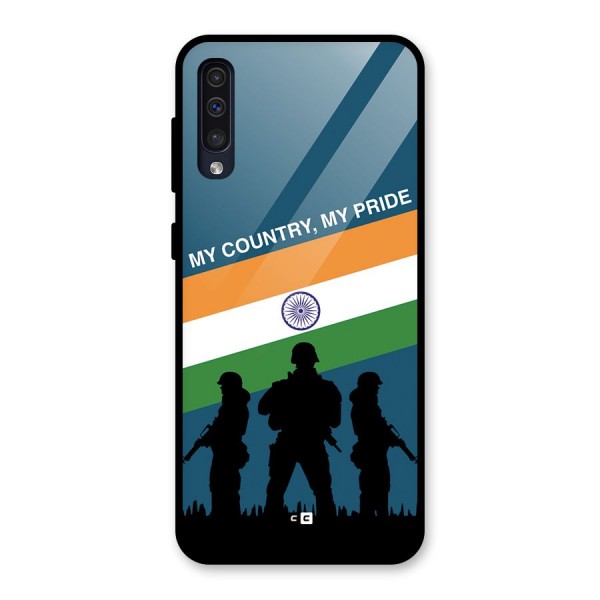 My Country My Pride Glass Back Case for Galaxy A50s