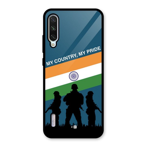 My Country My Pride Glass Back Case for Mi A3