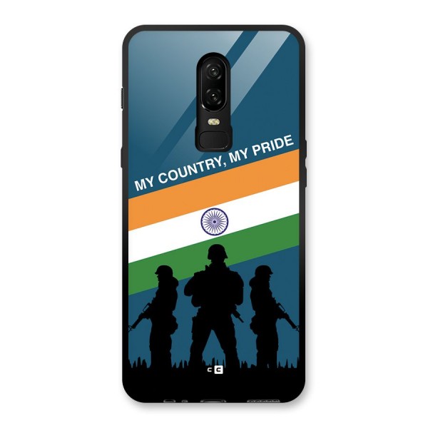 My Country My Pride Glass Back Case for OnePlus 6