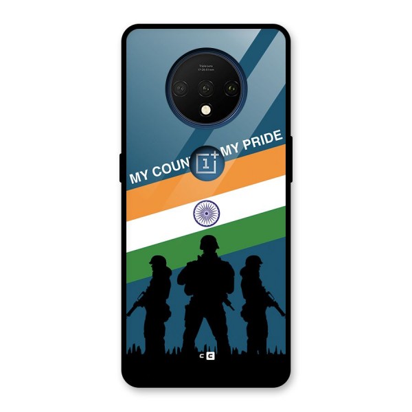 My Country My Pride Glass Back Case for OnePlus 7T