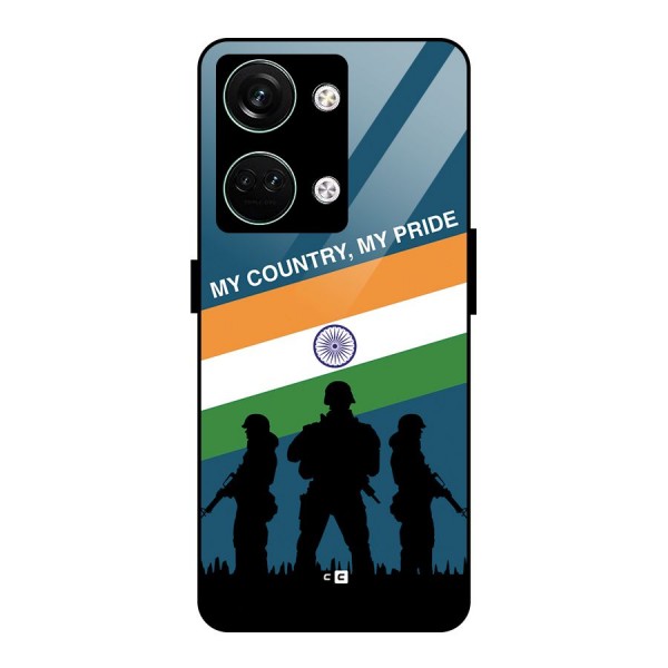 My Country My Pride Glass Back Case for Oneplus Nord 3