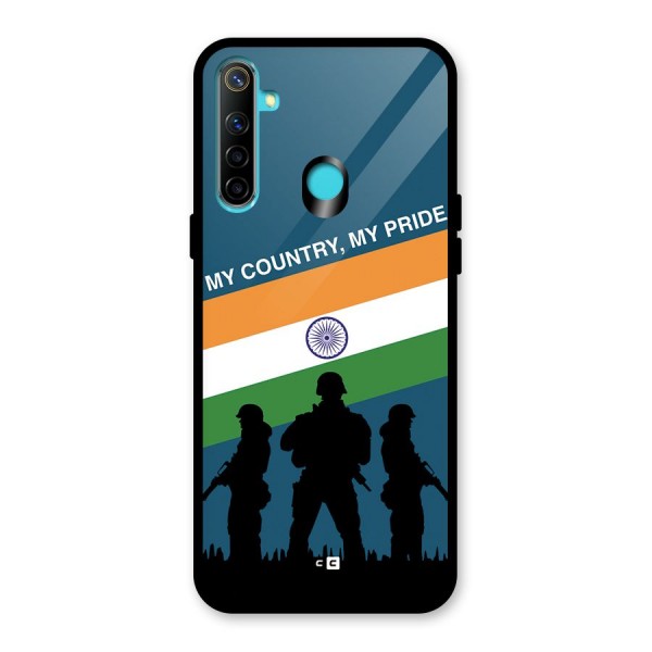 My Country My Pride Glass Back Case for Realme 5