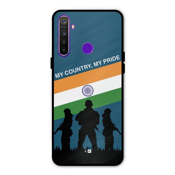 My Country My Pride Glass Back Case for Realme 5s