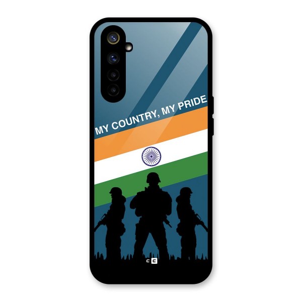 My Country My Pride Glass Back Case for Realme 6i