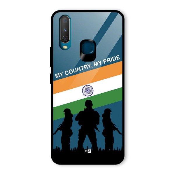 My Country My Pride Glass Back Case for Vivo Y12