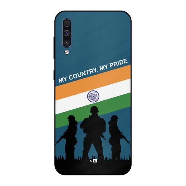 My Country My Pride Metal Back Case for Galaxy A50s