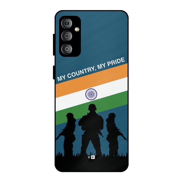 My Country My Pride Metal Back Case for Galaxy F23