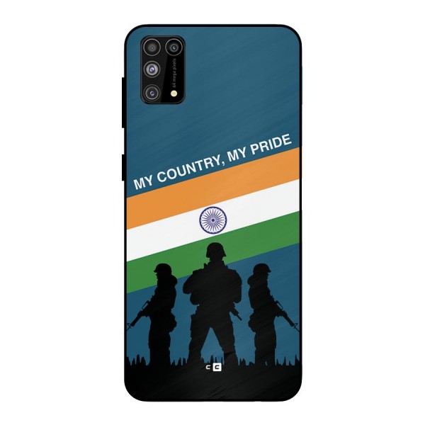 My Country My Pride Metal Back Case for Galaxy M31