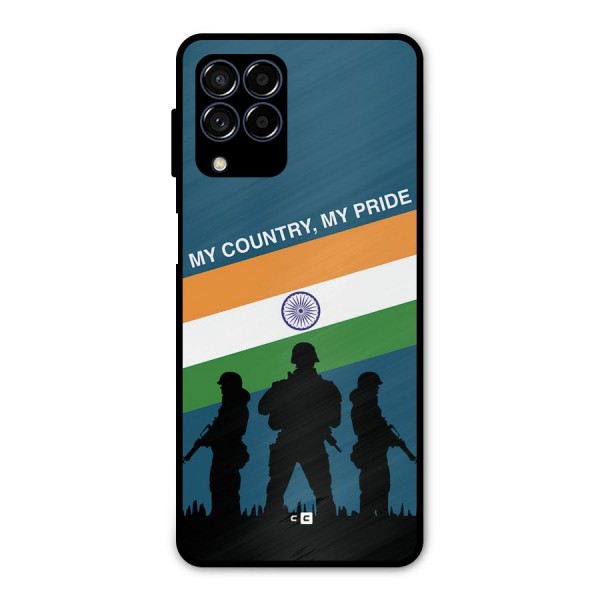 My Country My Pride Metal Back Case for Galaxy M53 5G