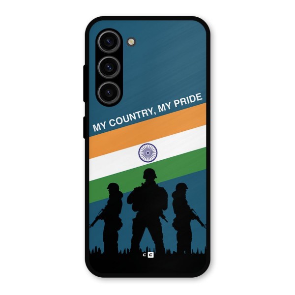 My Country My Pride Metal Back Case for Galaxy S23