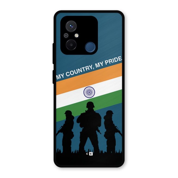 My Country My Pride Metal Back Case for Poco C55