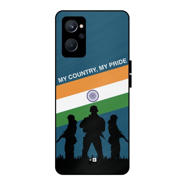 My Country My Pride Metal Back Case for Realme 9i 5G