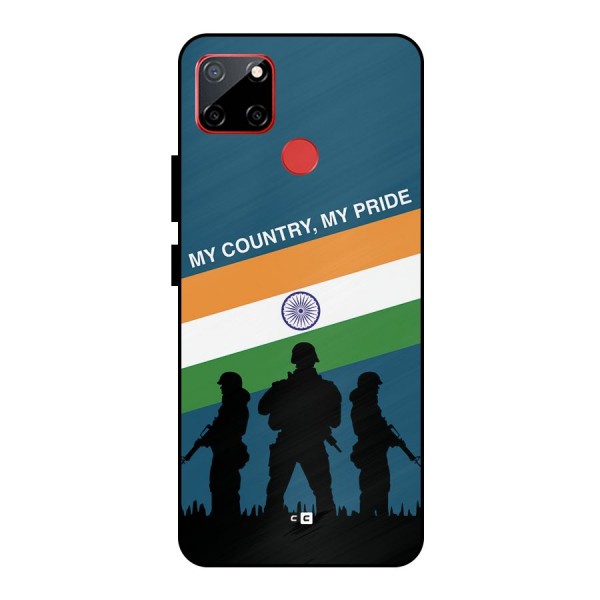 My Country My Pride Metal Back Case for Realme C12