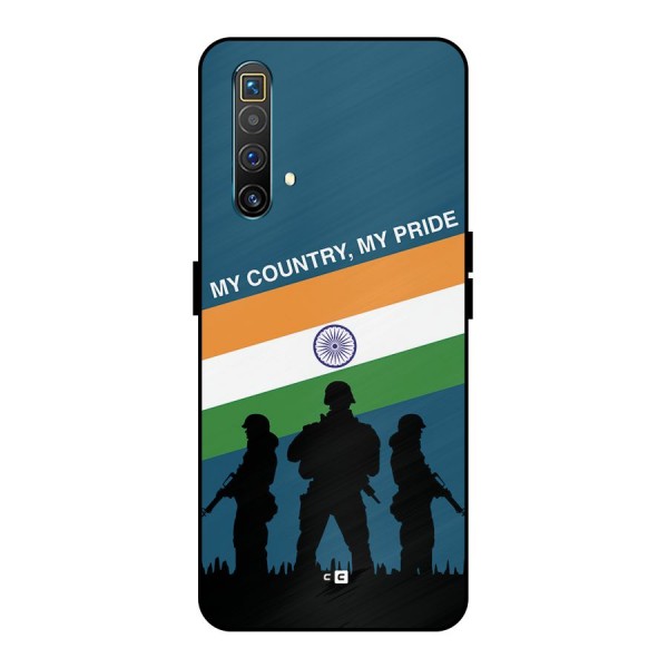 My Country My Pride Metal Back Case for Realme X3