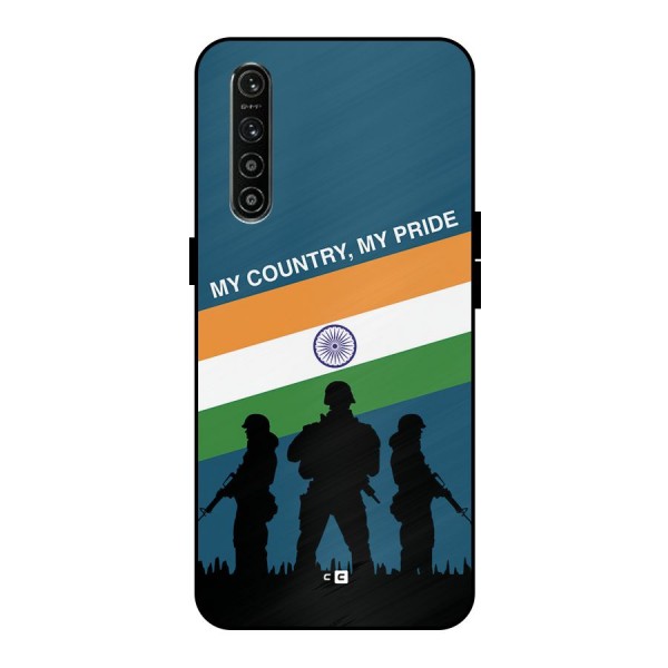 My Country My Pride Metal Back Case for Realme XT