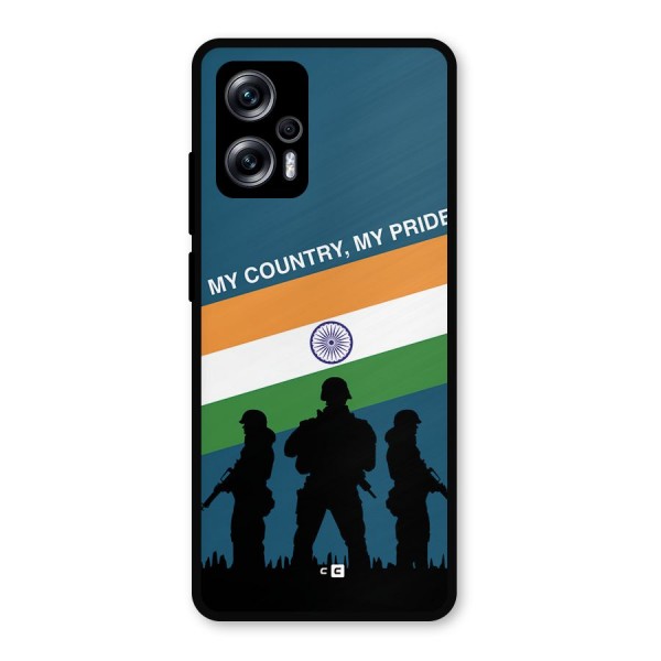 My Country My Pride Metal Back Case for Redmi K50i