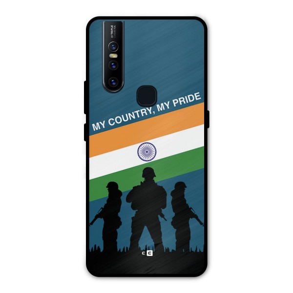 My Country My Pride Metal Back Case for Vivo V15