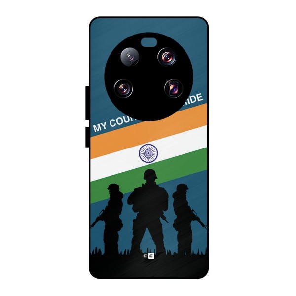 My Country My Pride Metal Back Case for Xiaomi 13 Ultra