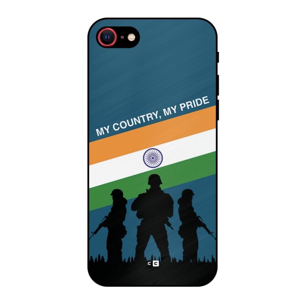 My Country My Pride Metal Back Case for iPhone 7