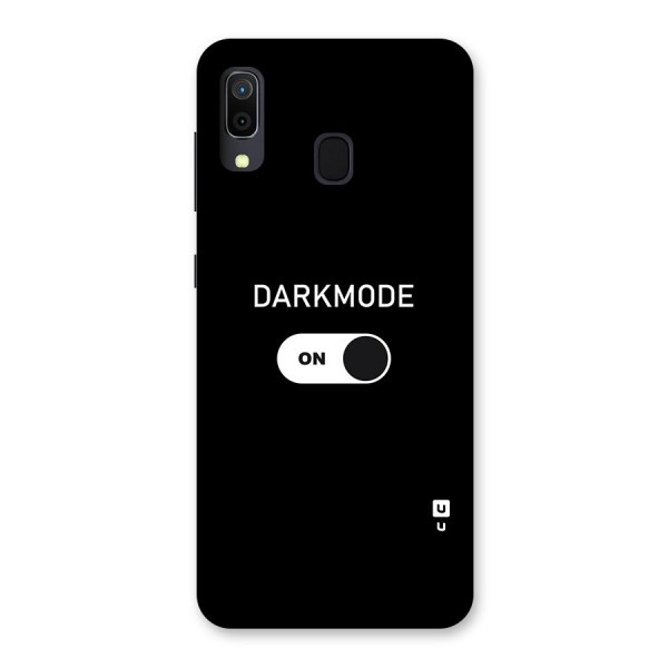 My Darkmode On Back Case for Galaxy A20