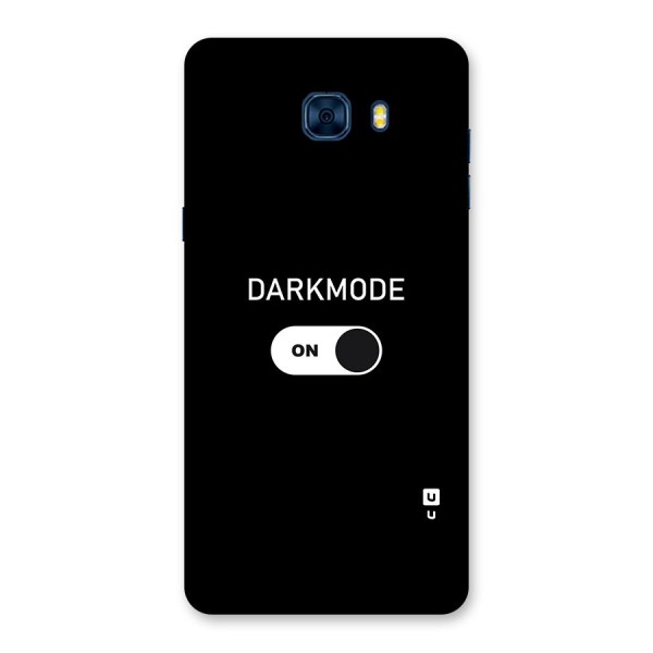 My Darkmode On Back Case for Galaxy C7 Pro