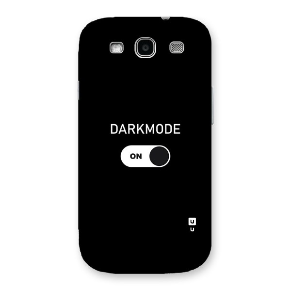 My Darkmode On Back Case for Galaxy S3 Neo