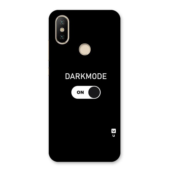 My Darkmode On Back Case for Mi A2