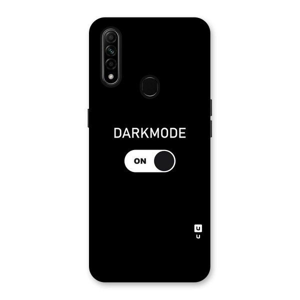 My Darkmode On Back Case for Oppo A31