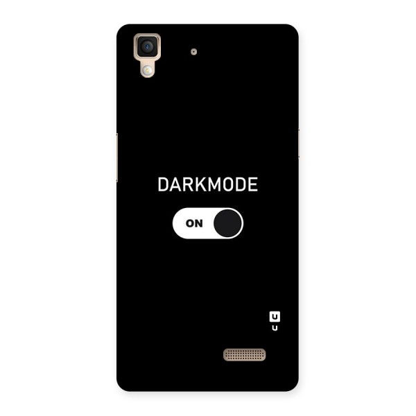 My Darkmode On Back Case for Oppo R7