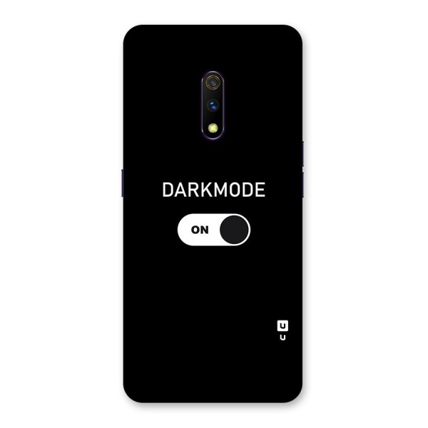 My Darkmode On Back Case for Realme X