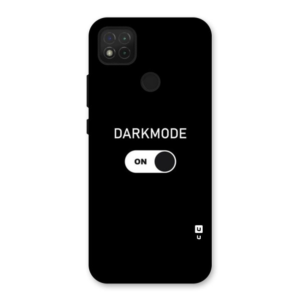 My Darkmode On Back Case for Redmi 9C