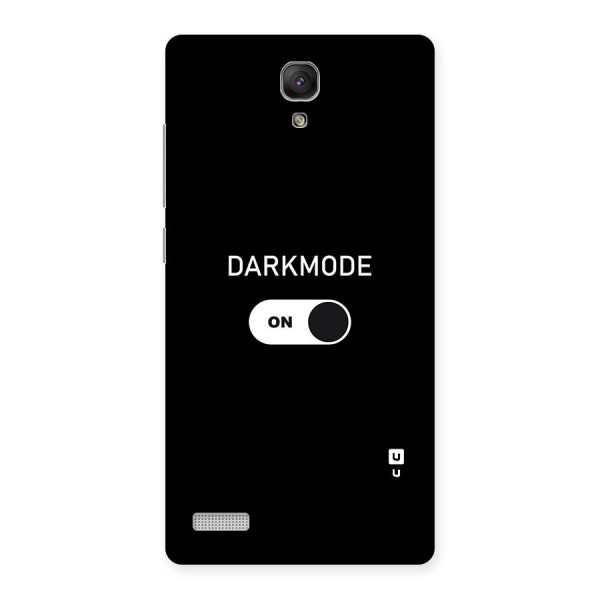 My Darkmode On Back Case for Redmi Note