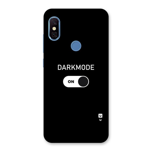 My Darkmode On Back Case for Redmi Note 6 Pro