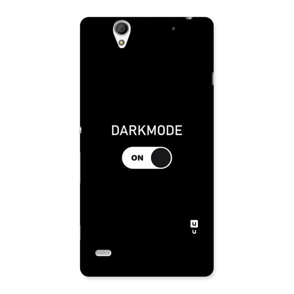 My Darkmode On Back Case for Sony Xperia C4