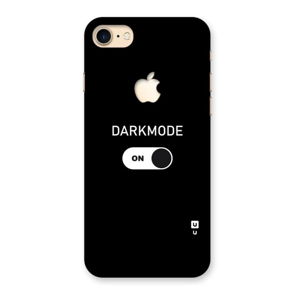 My Darkmode On Back Case for iPhone 7 Apple Cut