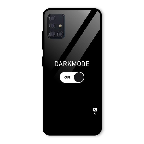 My Darkmode On Glass Back Case for Galaxy A51