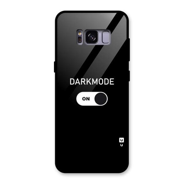 My Darkmode On Glass Back Case for Galaxy S8